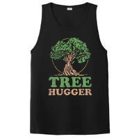 Tree Hugger Retro Vintage Environmental Nature Lover PosiCharge Competitor Tank