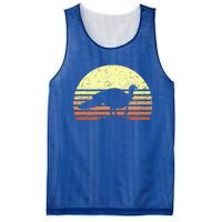 Turkey Hunting Retro Sunset Upland Bird Hunters Thanksgiving Mesh Reversible Basketball Jersey Tank