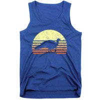 Turkey Hunting Retro Sunset Upland Bird Hunters Thanksgiving Tank Top