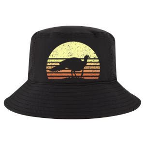 Turkey Hunting Retro Sunset Upland Bird Hunters Thanksgiving Cool Comfort Performance Bucket Hat