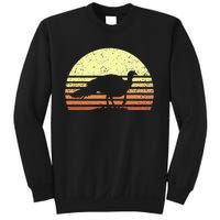 Turkey Hunting Retro Sunset Upland Bird Hunters Thanksgiving Sweatshirt