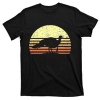 Turkey Hunting Retro Sunset Upland Bird Hunters Thanksgiving T-Shirt