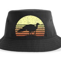 Turkey Hunting Retro Sunset Upland Bird Hunters Thanksgiving Sustainable Bucket Hat