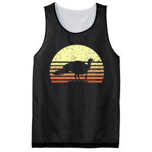 Turkey Hunting Retro Sunset Upland Bird Hunters Thanksgiving Mesh Reversible Basketball Jersey Tank