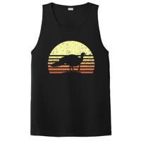 Turkey Hunting Retro Sunset Upland Bird Hunters Thanksgiving PosiCharge Competitor Tank