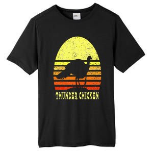 Turkey Hunting Retro Sunset Upland Bird Hunter Thanksgiving Tall Fusion ChromaSoft Performance T-Shirt