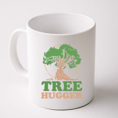 Tree Hugger Retro Vintage Environmental Nature Lover Coffee Mug