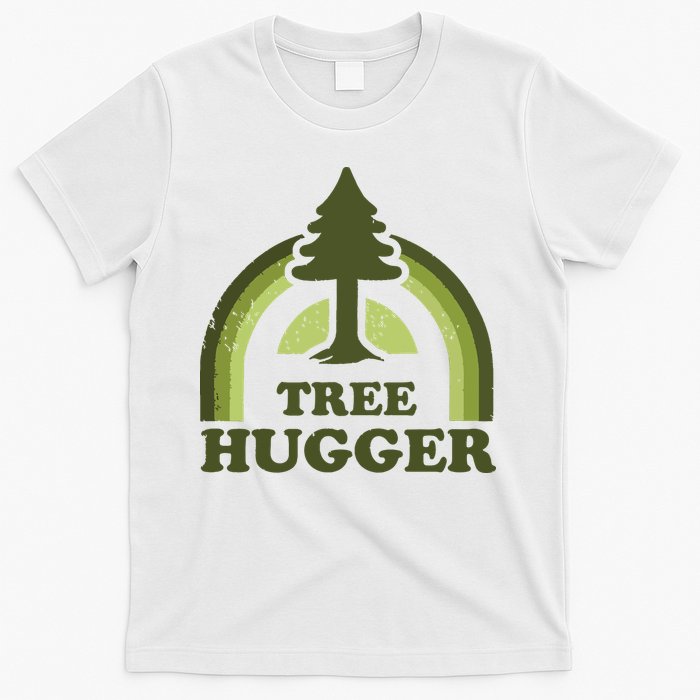 Tree Hugger Retro Vintage Environmental Nature Lover T-Shirt