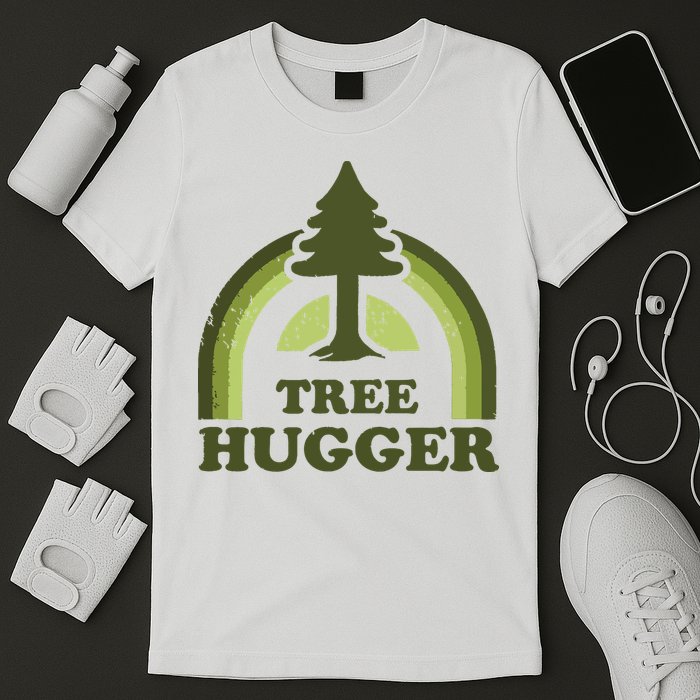 Tree Hugger Retro Vintage Environmental Nature Lover T-Shirt