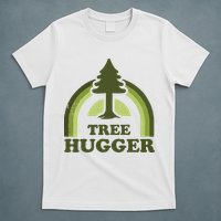 Tree Hugger Retro Vintage Environmental Nature Lover T-Shirt