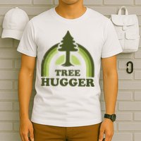 Tree Hugger Retro Vintage Environmental Nature Lover T-Shirt