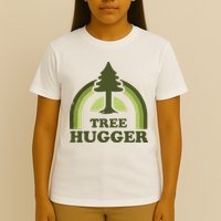 Tree Hugger Retro Vintage Environmental Nature Lover T-Shirt