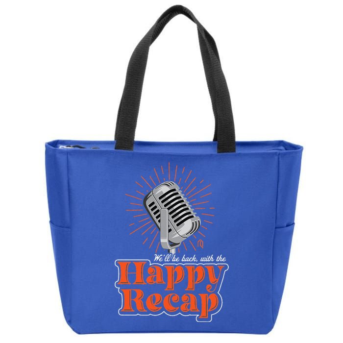 The Happy Recap Zip Tote Bag