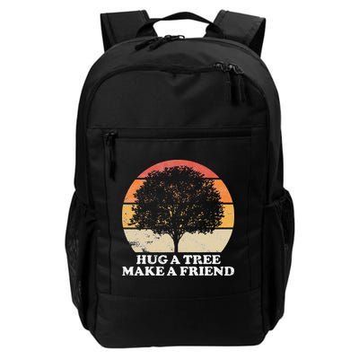 Tree Hugger Retro Environmental Nature Lover Earth Daily Commute Backpack