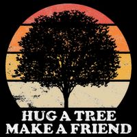 Tree Hugger Retro Environmental Nature Lover Earth Mousepad