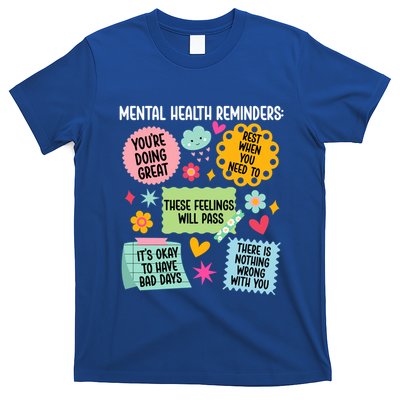 Tal Health Reminders Tal Health Awareness Month Gift T-Shirt