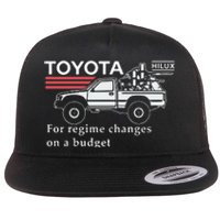 Toyotathon Hiluxfor Regime Changes On A Budget Flat Bill Trucker Hat