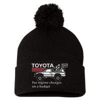 Toyotathon Hiluxfor Regime Changes On A Budget Pom Pom 12in Knit Beanie