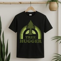 Tree Hugger Retro Environmental Nature Lover T-Shirt