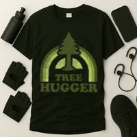 Tree Hugger Retro Environmental Nature Lover T-Shirt