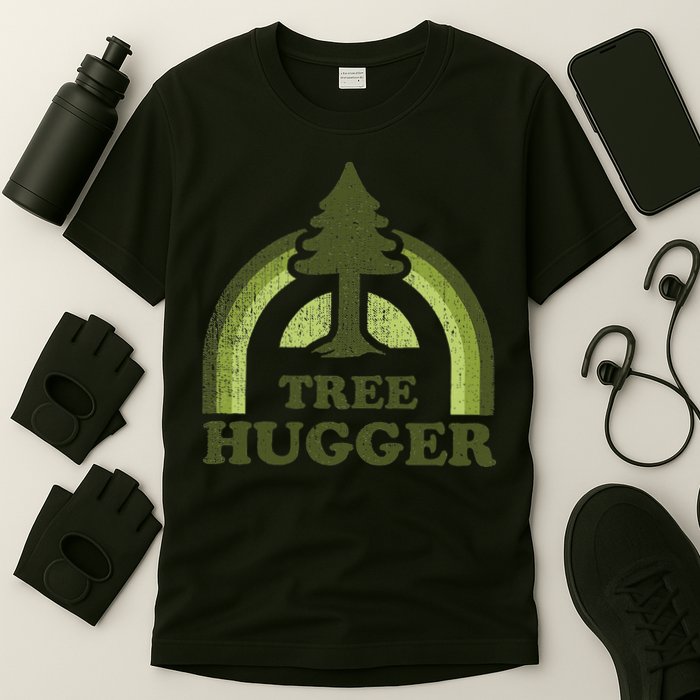 Tree Hugger Retro Environmental Nature Lover T-Shirt
