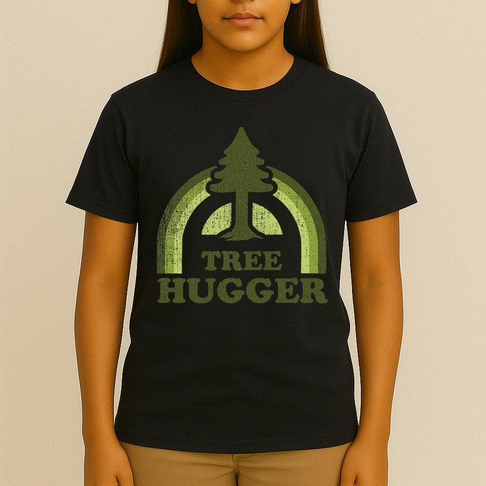 Tree Hugger Retro Environmental Nature Lover T-Shirt