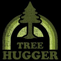 Tree Hugger Retro Environmental Nature Lover T-Shirt