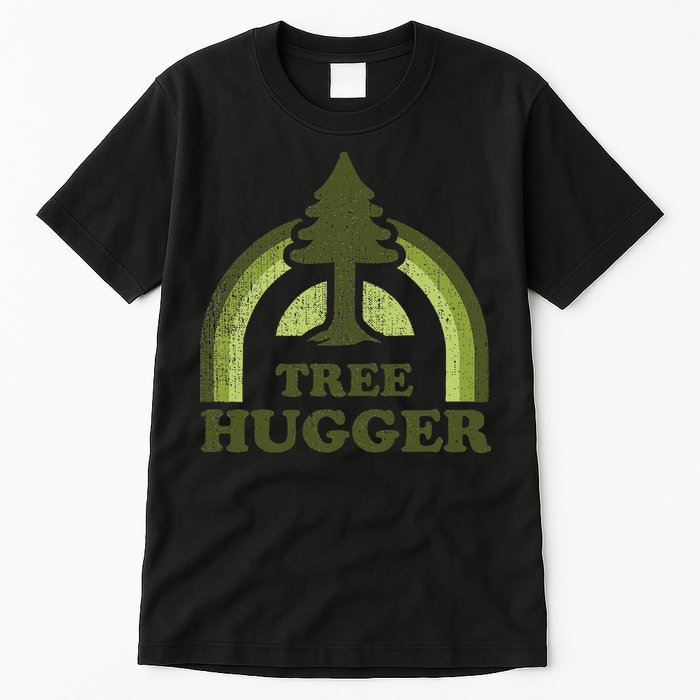 Tree Hugger Retro Environmental Nature Lover Tall T-Shirt