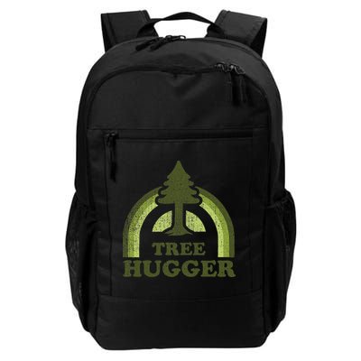 Tree Hugger Retro Environmental Nature Lover Daily Commute Backpack