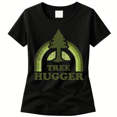 Tree Hugger Retro Environmental Nature Lover Women's T-Shirt