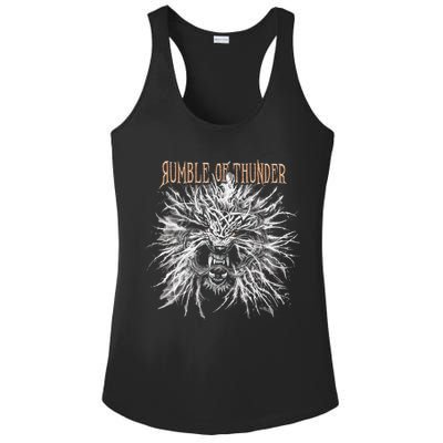 The Hu Rumble Of Thunder Album Art Ladies PosiCharge Competitor Racerback Tank