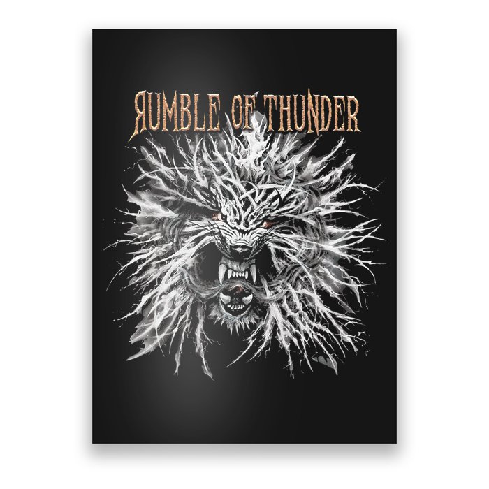 The Hu Rumble Of Thunder Album Art Poster