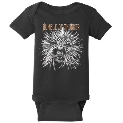 The Hu Rumble Of Thunder Album Art Baby Bodysuit