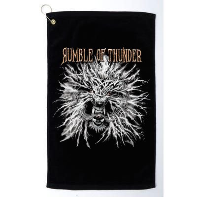 The Hu Rumble Of Thunder Album Art Golf Towel