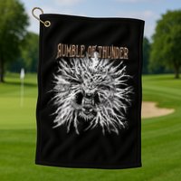 The Hu Rumble Of Thunder Album Art Golf Towel