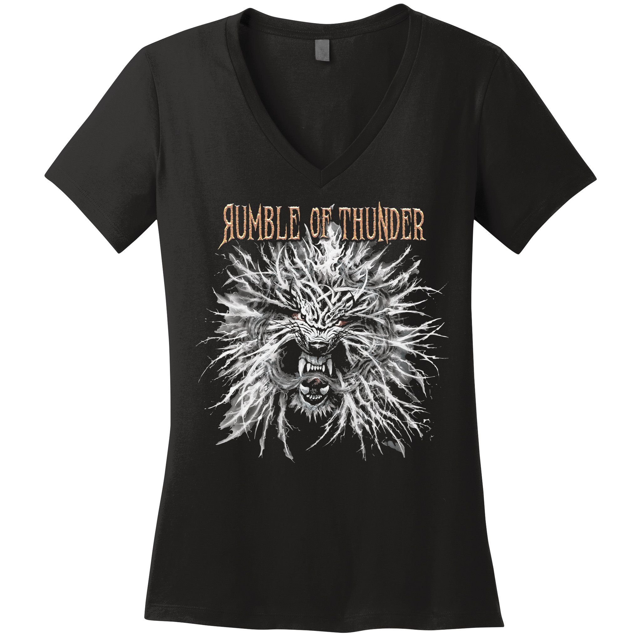 The Hu Rumble Of Thunder Album Art Women's V-Neck T-Shirt