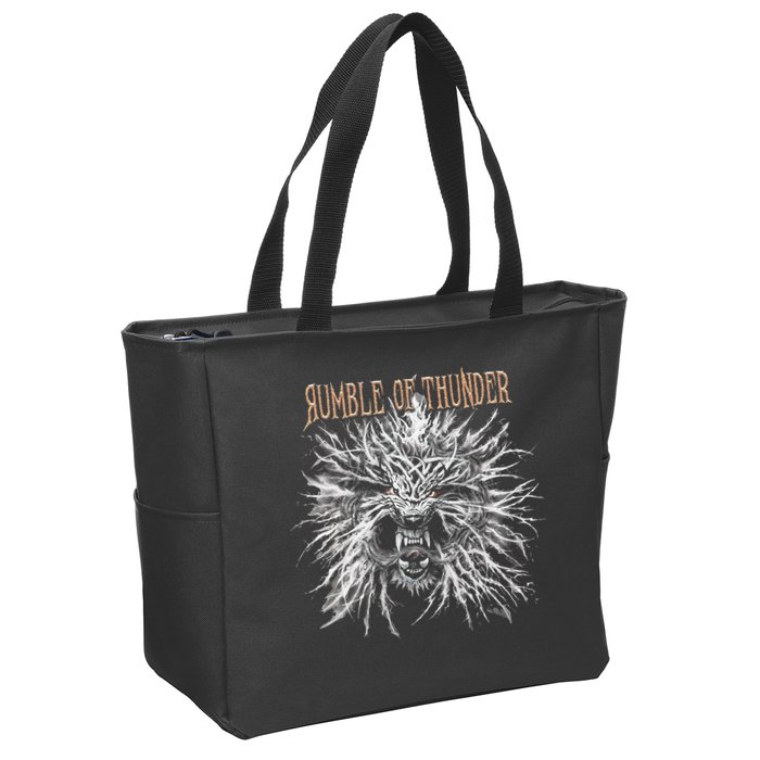 The Hu Rumble Of Thunder Album Art Zip Tote Bag