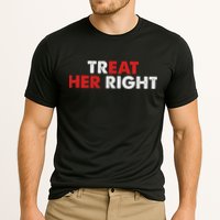 Treat Her Right Funny Eat Her Right Cooling Performance Crew T-Shirt