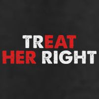 Treat Her Right Funny Eat Her Right 11oz C Handle Ceramic Mug
