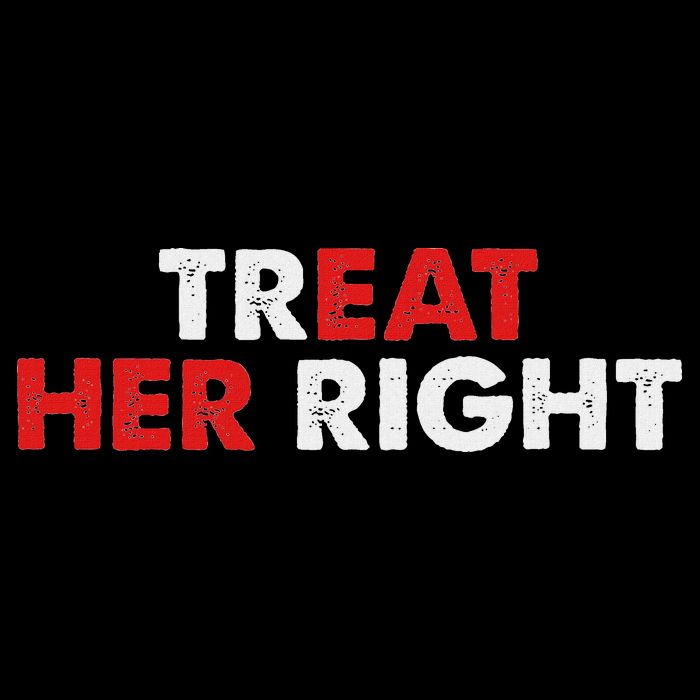 Treat Her Right Funny Eat Her Right Wool Snapback Cap