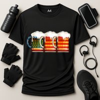 Three American Beer Cooling Performance Crew T-Shirt