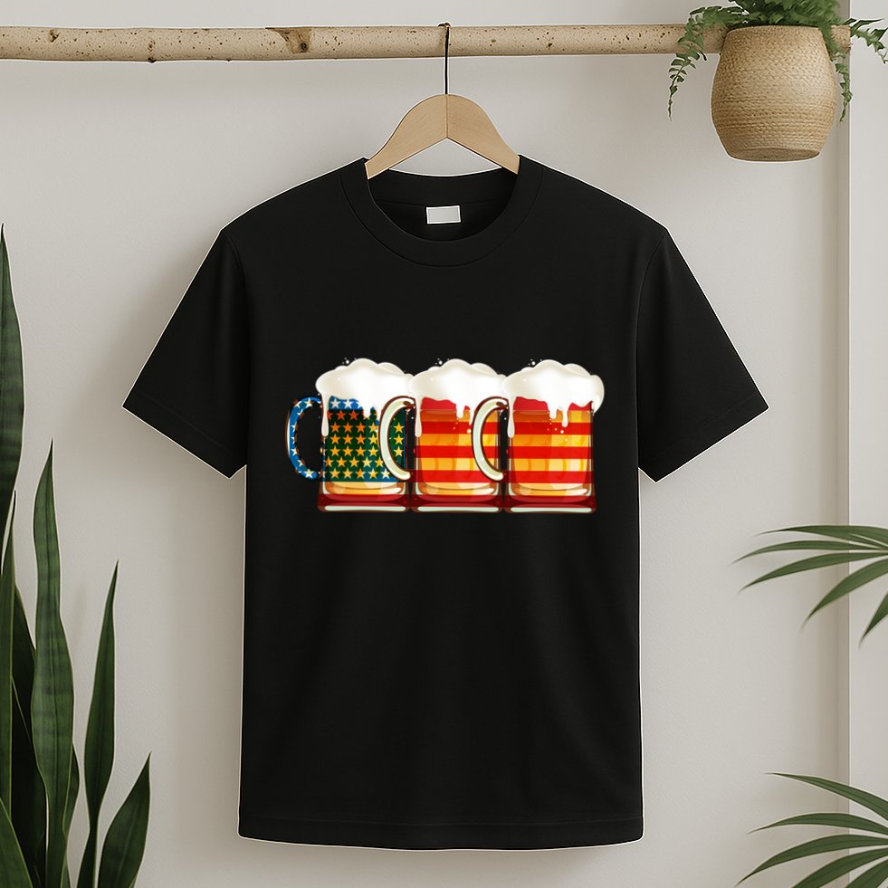Three American Beer T-Shirt
