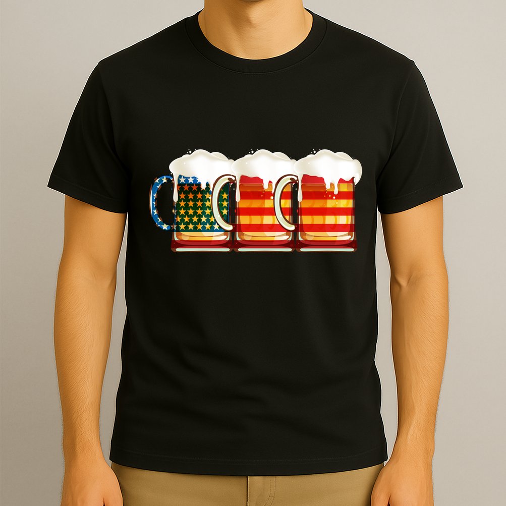 Three American Beer T-Shirt