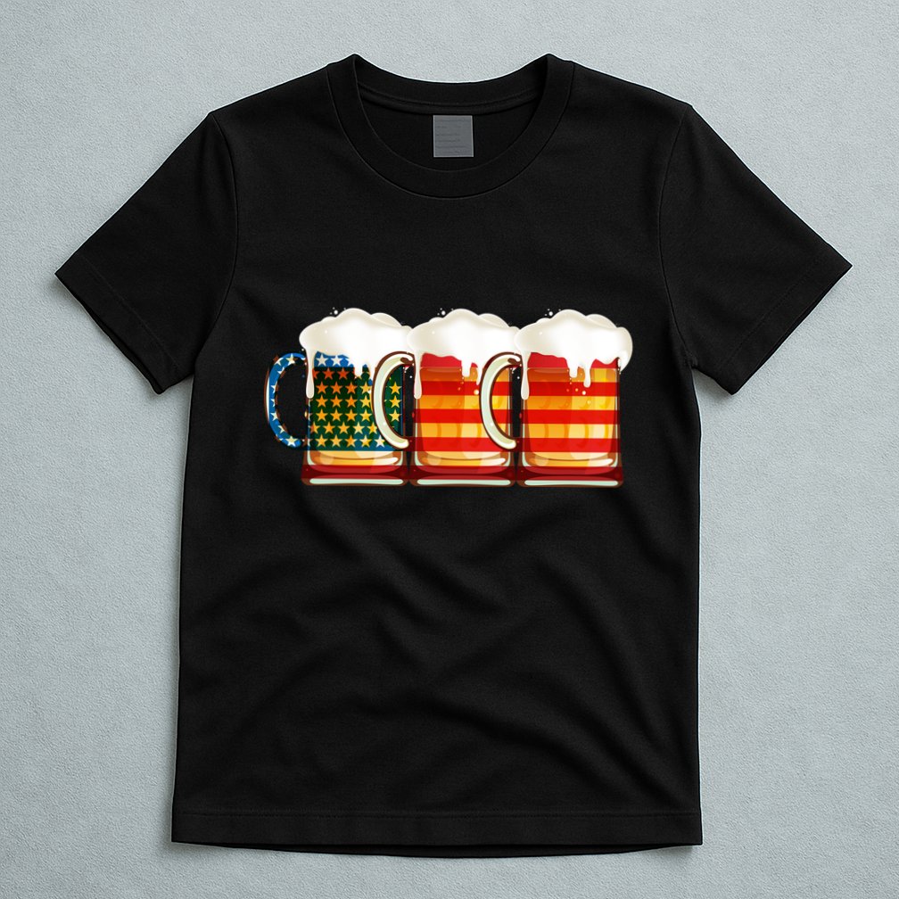 Three American Beer T-Shirt