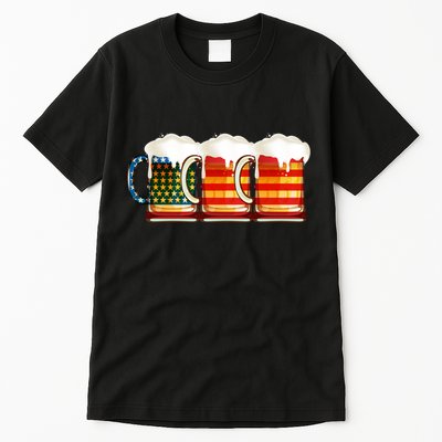 Three American Beer Tall T-Shirt