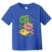 Three Colorful Fishes Toddler T-Shirt