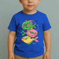 Three Colorful Fishes Toddler T-Shirt