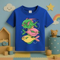 Three Colorful Fishes Toddler T-Shirt
