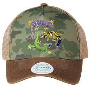 Three Geckos Legacy Tie Dye Trucker Hat