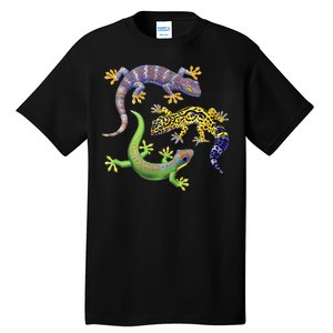 Three Geckos Tall T-Shirt